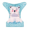 Alva Baby Onesize Nappy: Polar Bear