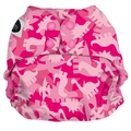 50% OFF! Imagine Baby Onesize Pocket Nappy: Pink Camosaur