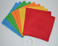 Jumbo Reusable Wipes 10pk: Brights Mix