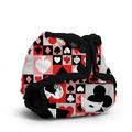 NEW! Rumparooz Newborn Wrap: Queen of Hearts