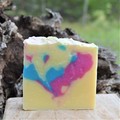 NEW! Sheepish Grins 4oz Goats Milk Soap: Rustic Yuzu