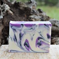 NEW! Sheepish Grins 4oz Goats Milk Soap: Black Raspberry Vanilla