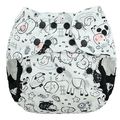 Blueberry Onesize Capri Nappy Wrap: Old MacDonald