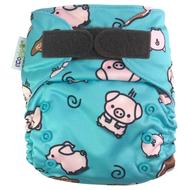 59% OFF! Ecopipo Onesize Pocket Nappy G3: Piglets *NEW INSERTS*