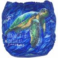 50% OFF! Ecopipo Onesize Pocket Nappy G3: Sea Turtle *NEW INSERTS*