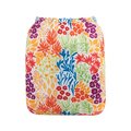 Alva Baby Onesize Nappy: Rainbow Floral