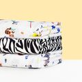 NEW! Bambino Mio Bamboo Muslin Squares 3pk: Safari Celebration