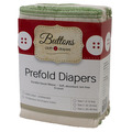 20% OFF! Buttons Bamboo Cotton Prefolds