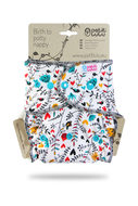 35% OFF! Petit Lulu Onesize Fitted Nappy: Wildflowers