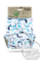 Petit Lulu Maxi Night Nappy Fluffy Organic: Dolphins