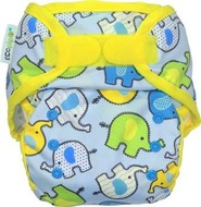 35% OFF! Ecopipo Onesize Wrap: Blue Elephants