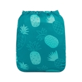 Alva Baby Onesize Nappy: Pineapples on Teal