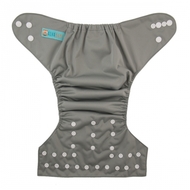 Alva Baby Onesize Nappy: Grey