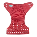 Alva Baby Onesize Nappy: Red