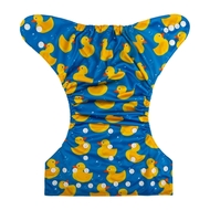 Alva Baby Onesize Nappy: Rubber Duckies Blue