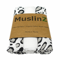 Muslinz 3pk Bamboo Organic Cotton Muslin Squares: Leopard