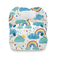 Thirsties Natural Newborn AIO: Rainbow