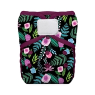 50% OFF! Thirsties Onesize Natural Pocket Nappy: Floribunda