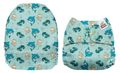 SPECIAL OFFER! Mama Koala Onesize Pocket Nappy NO INSERTS: Under the Sea