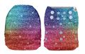 SPECIAL OFFER! Mama Koala Onesize Pocket Nappy NO INSERTS: Rainbow Sparkle Ombre