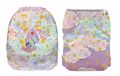 SPECIAL OFFER! Mama Koala Onesize Pocket Nappy NO INSERTS: Rainbow Castle