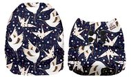 SPECIAL OFFER! Mama Koala Onesize Pocket Nappy NO INSERTS: Cranes