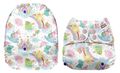 SPECIAL OFFER! Mama Koala Onesize Pocket Nappy NO INSERTS: Rainbow Bears