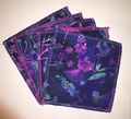 5-Pack Large Washable Wipes: Tie Dye Butterflies