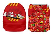 SPECIAL OFFER! Mama Koala Onesize Pocket Nappy NO INSERTS: Racing Cars