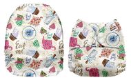 SPECIAL OFFER! Mama Koala Onesize Pocket Nappy NO INSERTS: Eat Me