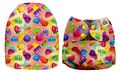 SPECIAL OFFER! Mama Koala Onesize Pocket Nappy NO INSERTS: Gummies Plush