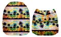 SPECIAL OFFER! Mama Koala Onesize Pocket Nappy NO INSERTS: Tropical Sunset