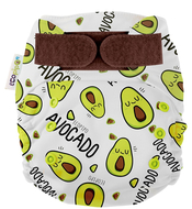 59% OFF! Ecopipo Onesize Pocket Nappy G3: Mr Avocado *NEW INSERTS*