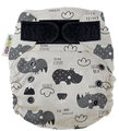 59% OFF! Ecopipo Onesize Pocket Nappy G3: Rhinos *NEW INSERTS*