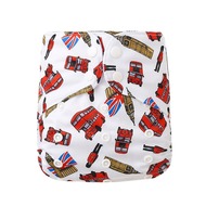 50% OFF! Bells Bumz Onesize All-in-one: London (White)