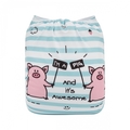 Alva Baby Onesize Nappy: I'm a Pig