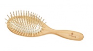 NEW! Eco Living Wooden Hairbrush: Extra-long Wooden Pins
