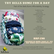 Try Bells Bumz For a Day (Onesize)