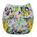 Blueberry Onesize Capri Nappy Wrap: Bad Apple