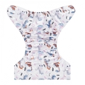 Alva Baby Onesize Nappy: Dinos on Wheels