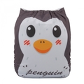 Alva Baby Onesize Nappy: I'm a Penguin