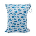 Alva Baby Wet/Dry Bag: Blue Whales