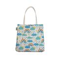 Thirsties Tote Shopping Bag: Rainbow