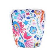 Reusabelles Breeze Onesize Nappy Wrap: Flower Power