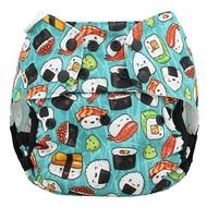 25% OFF! Blueberry Onesize Capri Nappy Wrap: Sushi