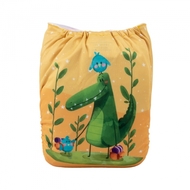 NEW! Alva Baby Onesize Nappy: Crocodile Adventure