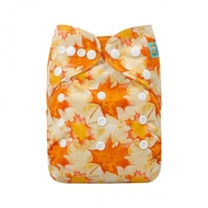 NEW! Alva Baby Onesize Nappy: Autumn Leaves