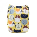 NEW! Alva Baby Onesize Nappy: Cats, Cats, Cats