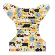 NEW! Alva Baby Onesize Nappy: Cats, Cats, Cats