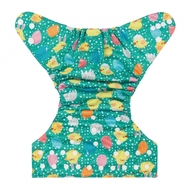 NEW! Alva Baby Onesize Nappy: Chickies & Eggs